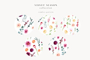Velvet season - graphic set, an Illustration by Youksy (Thumbnail 8 of 10)