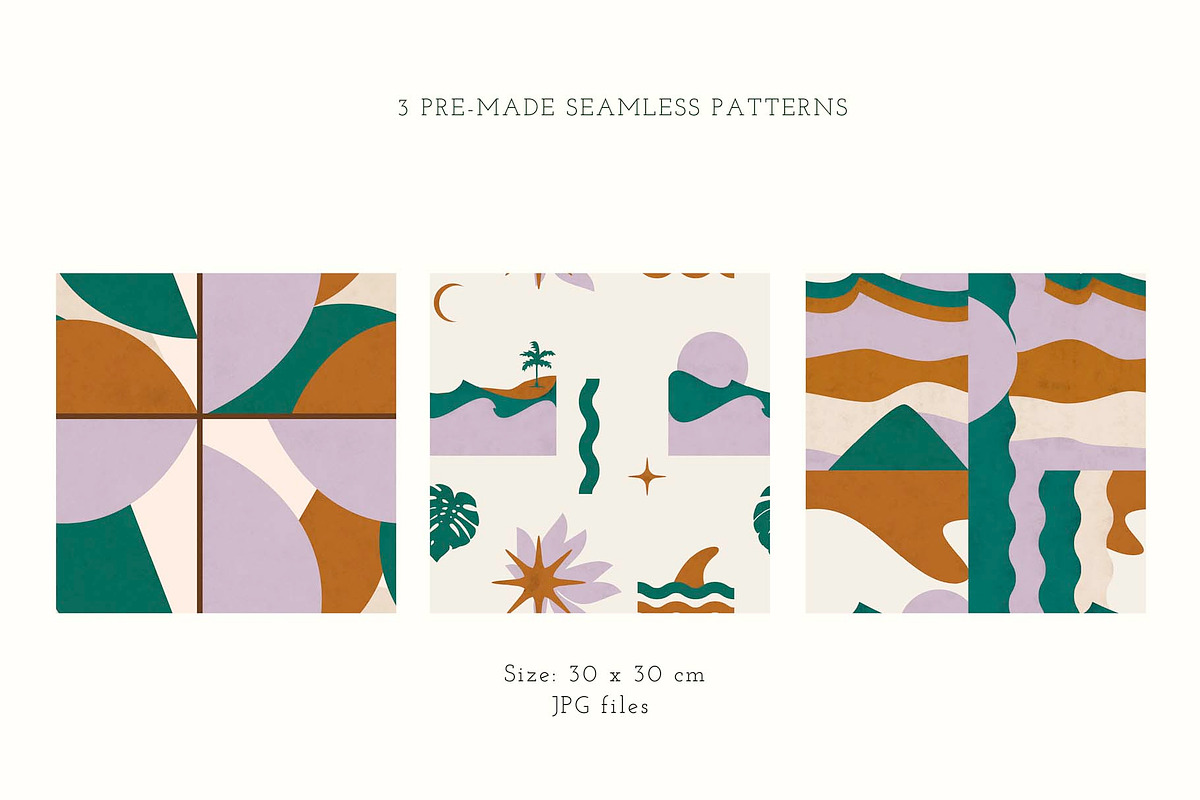 Pre-Made Shapes & Compositions, an Illustration by All This Concept (Photo 11 of 16)