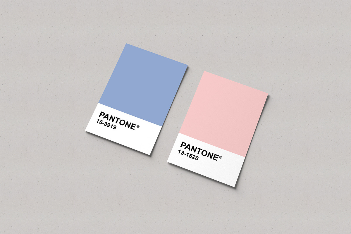 Pantone Card Mockups, a Print Template by artimasa (Photo 3 of 7)