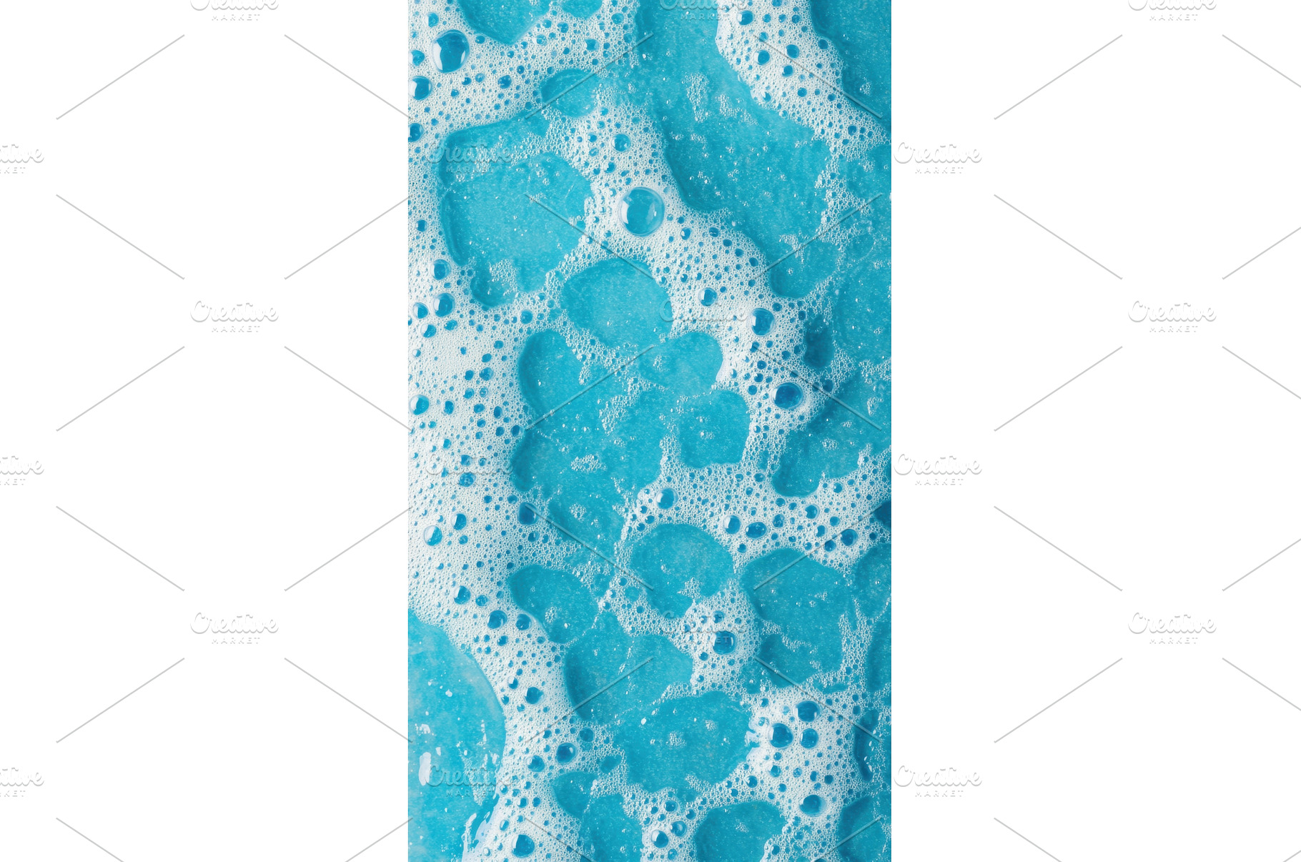 Bright blue bubbles add texture, a Nature Photo by Beautiful things