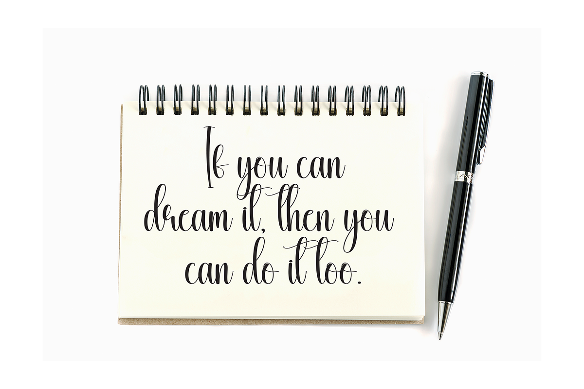 Rhinestone | Script Font, a Handwritten Font by Scratchones (Photo 3 of 9)