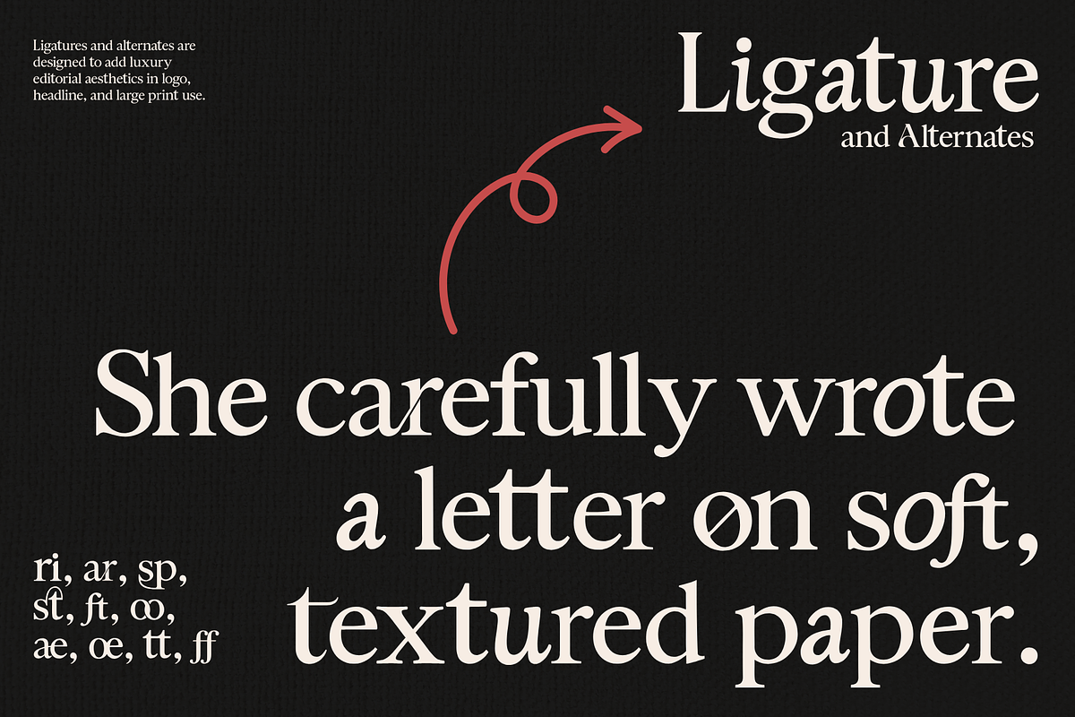 Aurenne Calloura – Elegant Editorial, a Serif Font by Creacy Studio (Photo 4 of 10)