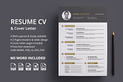 Resume CV, a Resume Template by Rongmistiry (Thumbnail 1 of 6)
