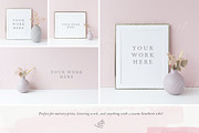 The Golden Frame mockup BUNDLE, a Print Template by White Hart Co. (Thumbnail 3 of 4)