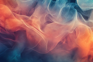 Long colorful neon swirl and waves, a Background Photo by AlyaAnd