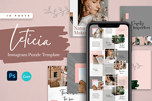 Leticia Instagram Puzzle CANVA PS