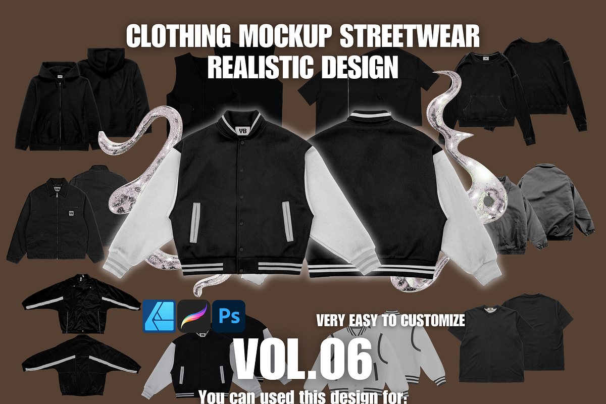 Clothing Mockup Realistic, a Hoody Mockup by NYCTHOPILIA STUDIO (Photo 1 of 8)