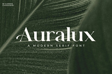 Auralux - Modern Serif Font