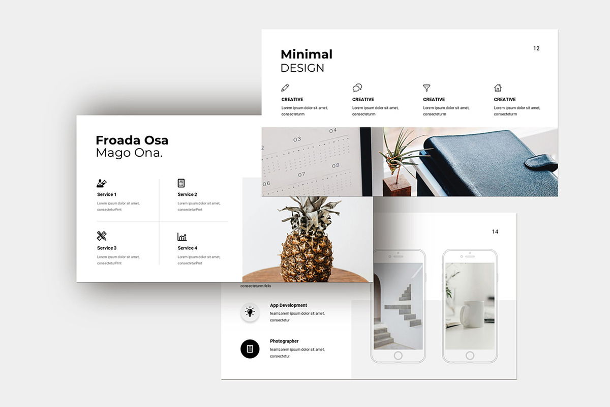 Creative Minimal Presentation, a Presentation Template by Dream-Lab (Photo 5 of 8)