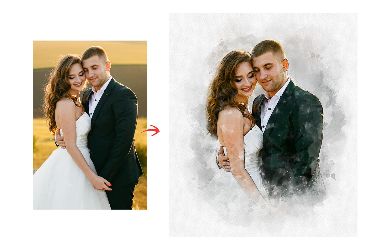 Elegant Wedding Watercolor Art, an Action Add-On by MRI STUDIO (Photo 10 of 24)