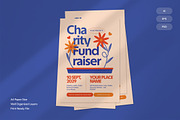 Charity Fundraiser - Flyer, a Brochure Template by Izdihaar_Studio (Thumbnail 1 of 3)
