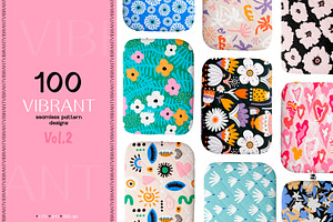 Vibrant huge patterns pack vol.2