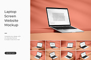 Laptop Screen Mockup, a Mac Mockup by Mockup Supper (Thumbnail 1 of 10)
