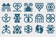 Ethnic Icons Vol 5, an Outline Icon by Tekuni (Thumbnail 3 of 11)