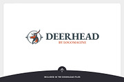 Deer Head Logo Template, a Branding & Logo Template by LOGOMAGINE (Thumbnail 11 of 16)