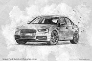 Tech Sketch Art Photoshop Action, an Action Add-On by SlideSalad (Thumbnail 20 of 49)