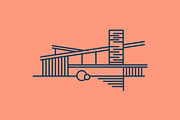 House Icon Pack, an Outline Icon by Steve Wolf Designs (Thumbnail 5 of 6)