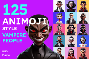 125 Animoji - Vampire People