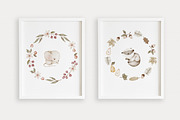 BABY AUTUMN watercolor set, a Seasonal Illustration by erasovas (Thumbnail 5 of 12)
