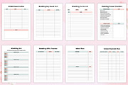 Wedding Planner Canva, a Stationery Template by Designmela01 (Thumbnail 4 of 6)