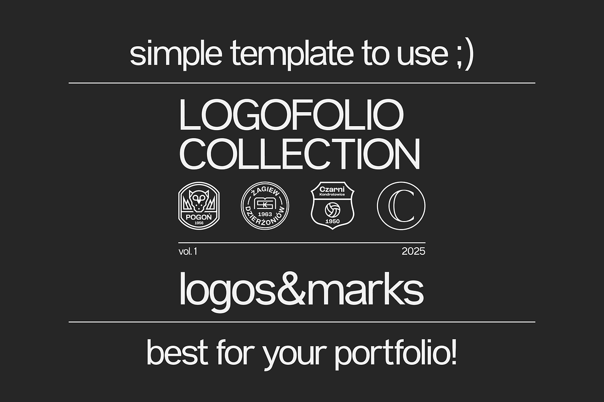 Logofolio template for Figma, a Design Template by MichalDelmaczynski's shop (Photo 2 of 2)