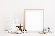 Christmas Frame Mockup Bundle -20, a Print Template by Mockup Shop (Thumbnail 25 of 39)