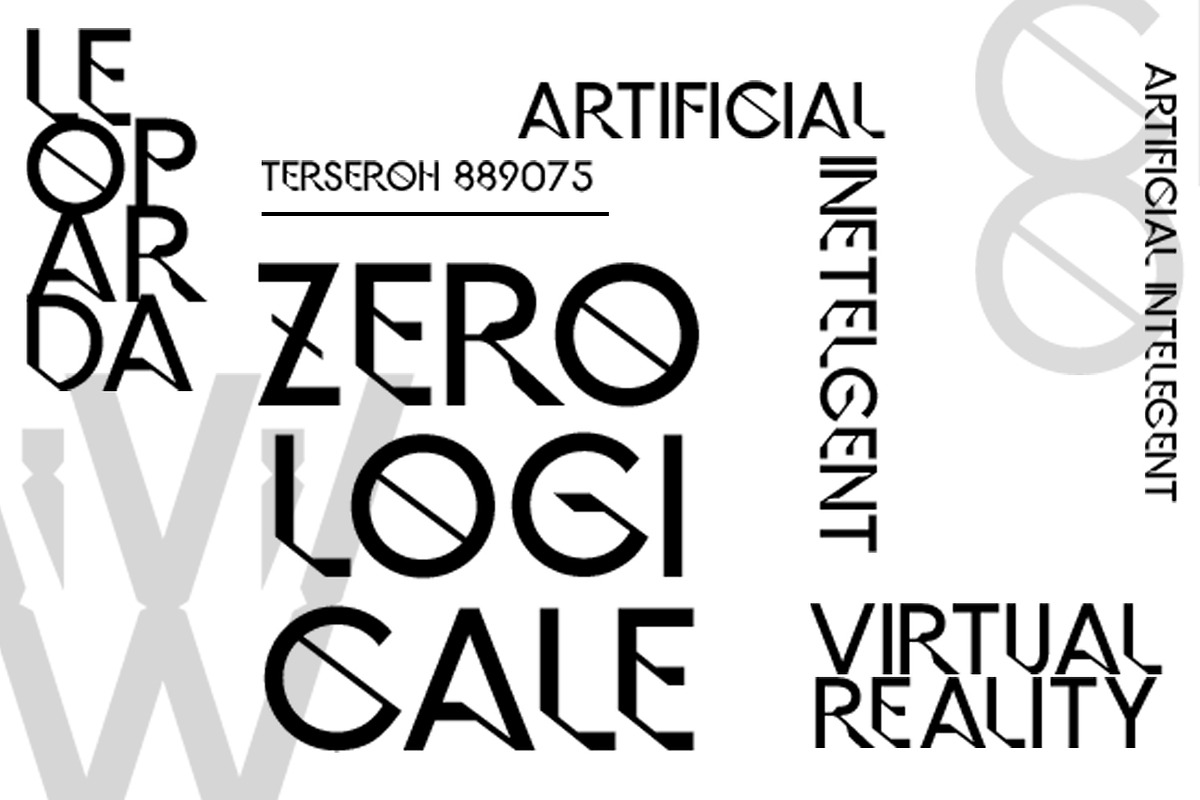 Leopard Futuristic Y2K Font, a Sans Serif Font by WhymoreArt (Photo 5 of 9)