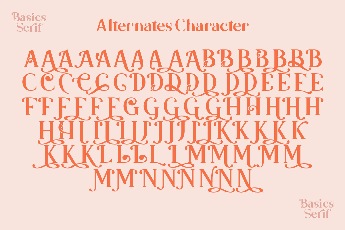Basics Serif Font - 30% OFF, a Serif Font by Youthlabs Studio (Photo 18 of 25)