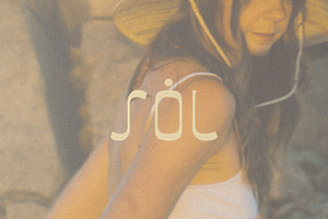 Sol Hand Drawn Font from By Hand, a Handwritten Font by By Hand Designs