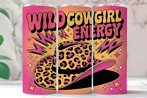 Wild Cowgirl Energy 20oz Tumbler