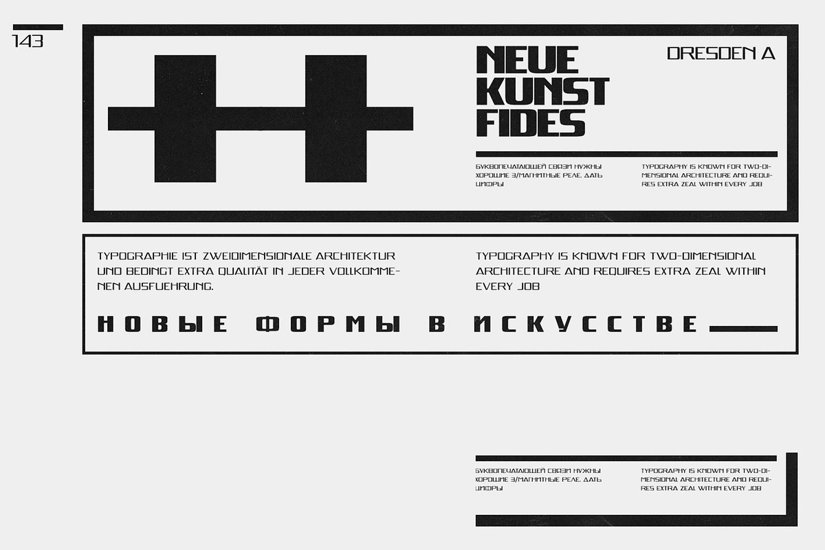 Weimar | Font Family preview 4