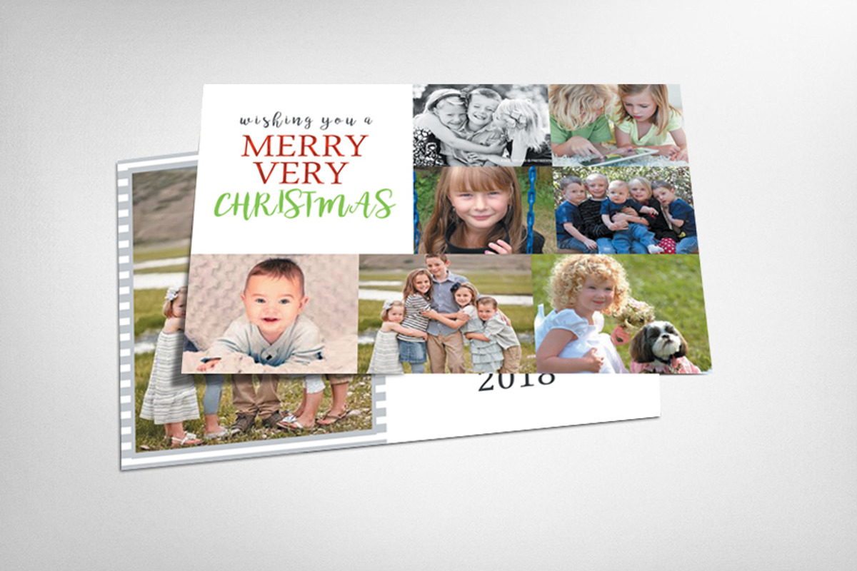Merry Christmas Card, a Card Template by graphicforest (Photo 1 of 3)