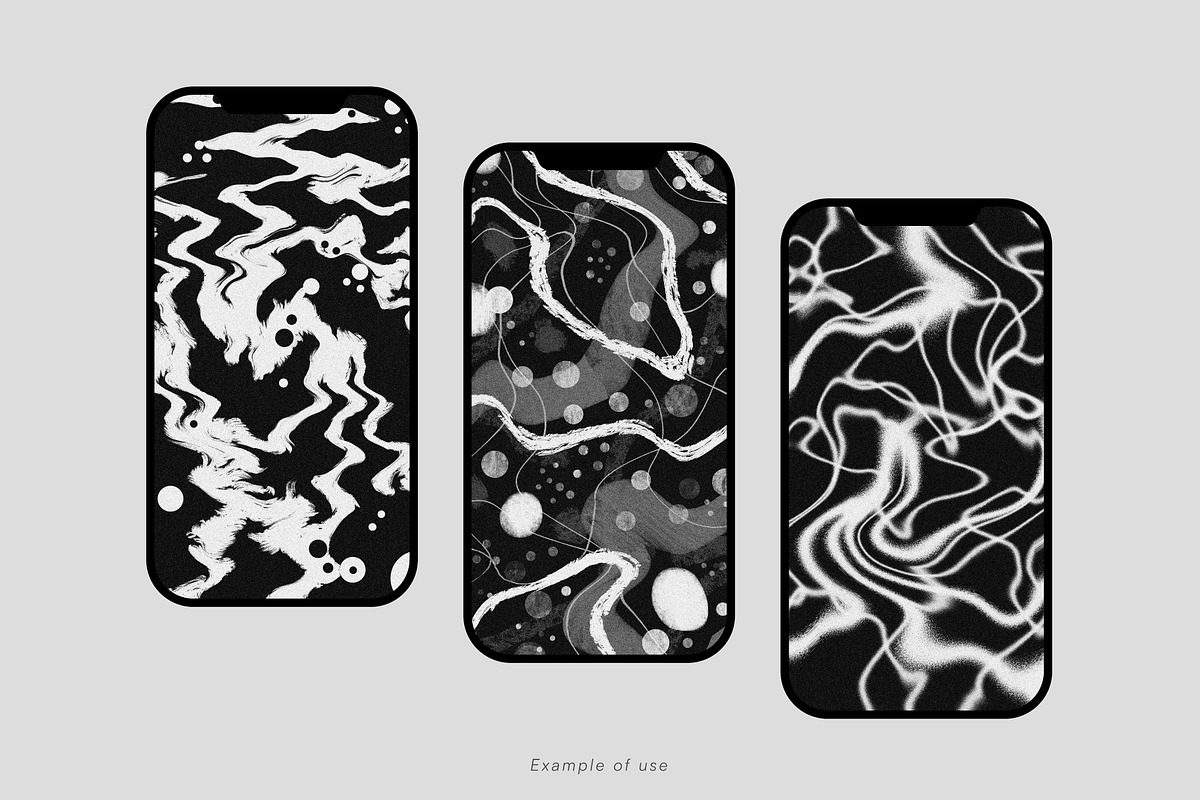 Dark Grainy Abstract Backgrounds, a Background Graphic by Léo Alexandre (Photo 9 of 12)