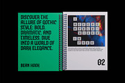 Bean Hook Gothic Flare 4 Fonts, a Serif Font by Casloop Studio (Thumbnail 11 of 12)