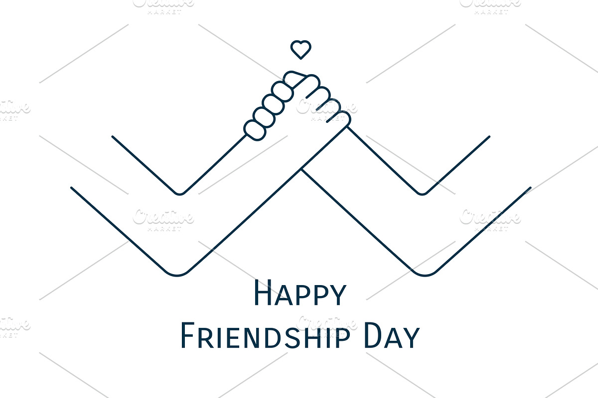Two hands clasped in homie handshake, a Person Illustration by sceptical cactus