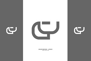 Alphabet Letters Icon Logo CY or YC