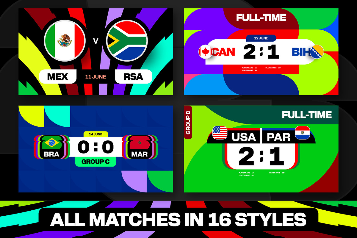 World Cup 2026 Ultimate Mega Bundle, a Sport Illustration by Lunarts Studio (Photo 5 of 11)