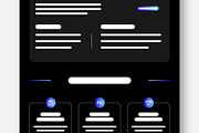 Crypto Landing Page Wireframe, a Landing Page Template by CreativeShaper (Thumbnail 3 of 5)