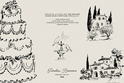 Timeless Romance: Wedding Line Art, a Decorative Illustration by Purple (Thumbnail 8 of 13)