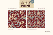 Block Print. Seamless Patterns, a Pattern Graphic by oxygen_8 (Thumbnail 2 of 8)