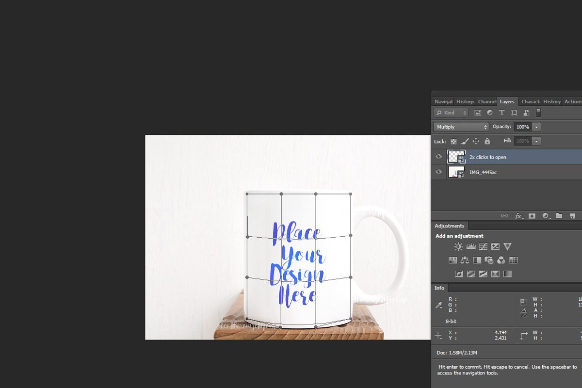White Coffee Mug Mockup, a Cups & Container Mockup by Leo Flo Mockups (Photo 4 of 4)