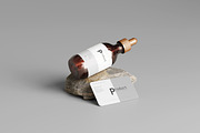 Amber Glass Dropper Bottle Mockup, a Cups & Container Mockup by pmvch (Thumbnail 5 of 6)