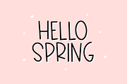Sugar Charm | Thin Handwritten Font, a Font by KA Designs (Thumbnail 6 of 7)