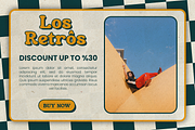 Modern Monarch - Retro Display Font, a Serif Font by RagamKata (Thumbnail 7 of 12)