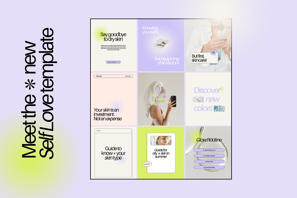 Self Love | Social Media Template, a Social Media Template by Mila Estudio (Photo 8 of 12)