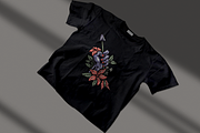 Arrow and Flowers, an Object Illustration by nomlimo.com (Thumbnail 3 of 3)