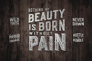 Old Scotch Typeface - 7 Styles, a Font by Wandery Supply (Thumbnail 3 of 9)