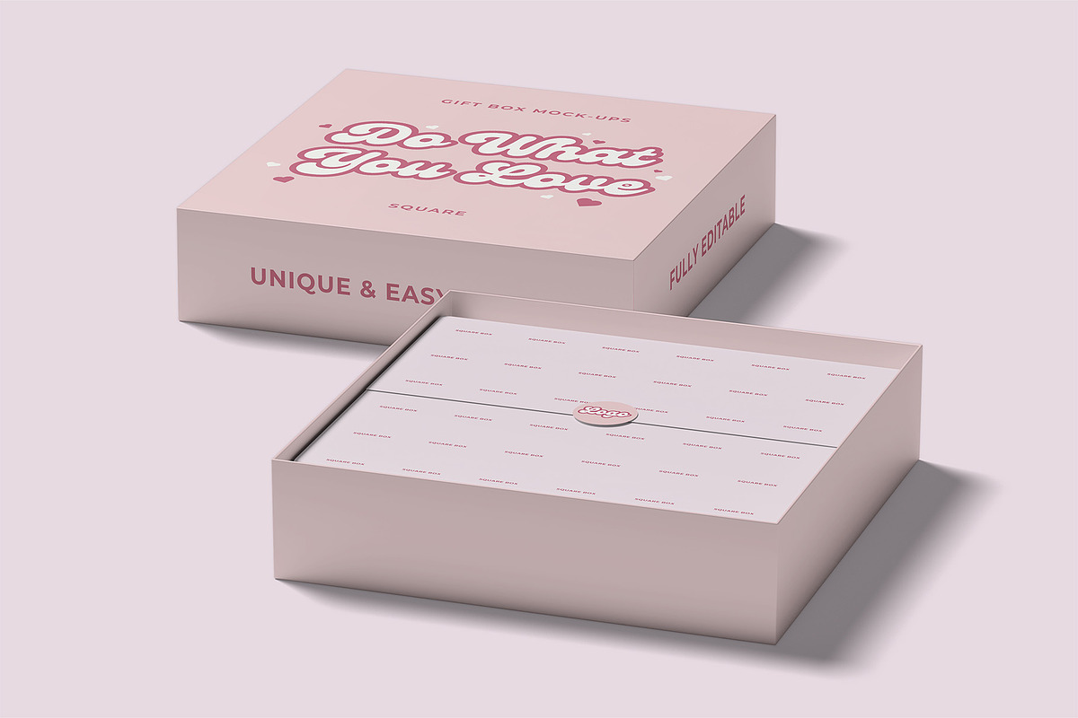 Gift Box Mockups - Packaging Bundles, a Packaging Mockup by Compositing Studio (Photo 25 of 26)