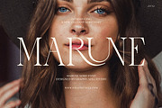Marune Elegant Serif Font, a Serif Font by Graphicxell (Thumbnail 1 of 8)