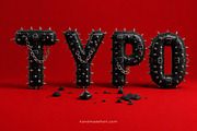 Black Punk Font, a Sans Serif Font by Handmadefont (Thumbnail 15 of 18)